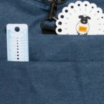 Garntaske stor, denim