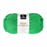 Gjestal Silja Superwash 395 Skarp grøn