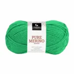 Gjestal Pure Merino 131 Skarp grøn
