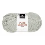 Gjestal Pure Merino 104 Lys gråmeleret