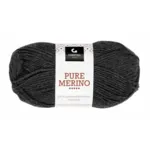 Gjestal Pure Merino 102 Koksgråmeleret