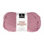 Gjestal Pure Merino 119 Støvet rosa