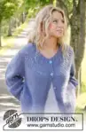 230-13 Round Lake Cardigan by DROPS Design