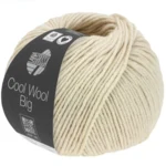 Lana Grossa Cool Wool Big 1624 Beige meleret