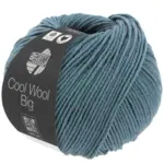 Lana Grossa Cool Wool Big 1633 Dueblå meleret