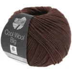 Lana Grossa Cool Wool Big 987 Chokoladebrun