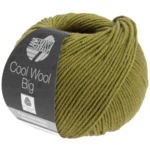 Lana Grossa Cool Wool Big 1006 Lys oliven