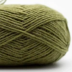 Kremke Soul Wool Edelweiss Alpaka 048 Oliven gren