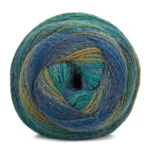 Mayflower Taormina 011 Grøn/Jeansblå/Sennep/Marineblå