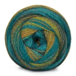 Mayflower Taormina 005 Turkis/Mørkegrøn/Akvamarin/Oliven