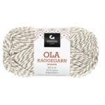 Gjestal Ola Raggegarn 704 Beige/natur mouliné