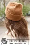 234-28 Cinnamon Beanie by DROPS Design