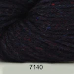 Hjertegarn New Life Wool 7140 Marine blå melange