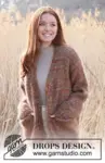 237-17 All about Autumn Cardigan by DROPS Design