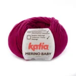 Katia Merino Baby 061 Mørk fuchsia