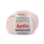 Katia Merino Baby 007 Meget lys pink