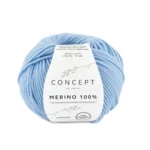 Katia Merino 100% 008 Blå himmel