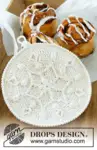 0-1577 Ice Star Potholders by DROPS Design