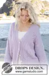 241-10 Fabled Harbour Cardigan by DROPS Design