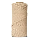 LindeHobby Macrame Lux, Knyttegarn, 2 mm 05 Beige