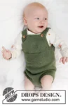 45-10 Little Fern Romper by DROPS Design