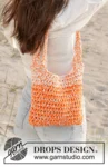 238-7 Tangerine Tickle Bag by DROPS Design