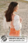 238-7 Tangerine Tickle Bag by DROPS Design
