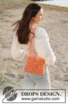 238-7 Tangerine Tickle Bag by DROPS Design