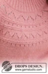 240-22 Blushing Rose Sweater by DROPS Design