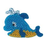 Hama Maxi Stiftplade, transparent - Hval 8209