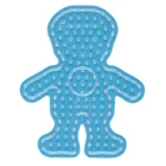 Hama Maxi stiftplade, transparent - Dreng 8208