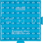 Hama Maxi stiftplade, transparent - Lille firkant 8224