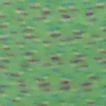 Permin Bella Color 67 Grøn/lilla/turkis