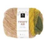 Gjestal Twisty Air 9109 Grøn/gul/rosa print