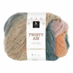 Gjestal Twisty Air 9108 Rosa/muldvarp print