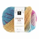 Gjestal Twisty Air 9105 Blå/Gul/Rosa print