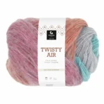 Gjestal Twisty Air 9107 Flamingo/turkis print