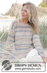 239-22 Jewels Tide Sweater by DROPS Design