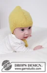 45-14 Lemonade Bonnet by DROPS Design