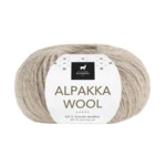 Du Store Alpakka Wool 505 Lys beige meleret