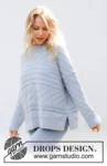 243-32 Snow Flake Sweater by DROPS Design