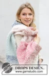 242-29 Dream Weaver Scarf by DROPS Design