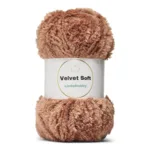 LindeHobby Velvet Soft 7 Mørk Beige