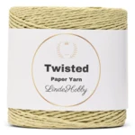 LindeHobby Twisted Paper Yarn 22 Salviegrøn