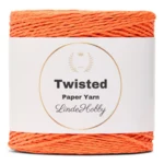 LindeHobby Twisted Paper Yarn 17 Orange