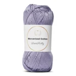 LindeHobby Mercerized Cotton 12 Lys lilla