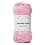 LindeHobby Mercerized Cotton 27 Rosa