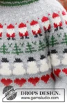 44-14 Christmas Time Sweater by DROPS Design