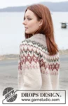 244-9 Forest Echo Sweater by DROPS Design