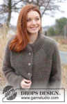 244-3 Forest Trails Cardigan by DROPS Design